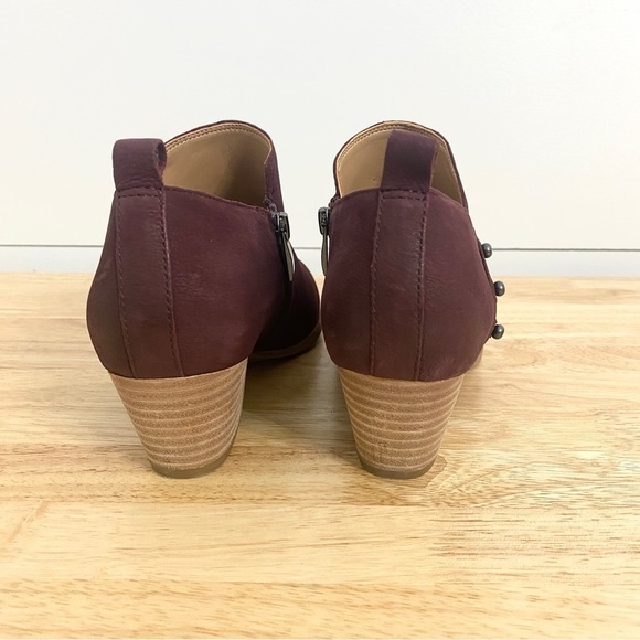 Franco Sarto Graham Burnished Leather Studded Booties Shooties, Women’s Size 8 - Picture 8 of 9